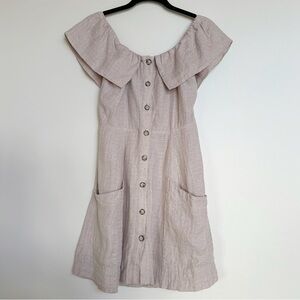 Reformation Landy Dress in Pink Size 6